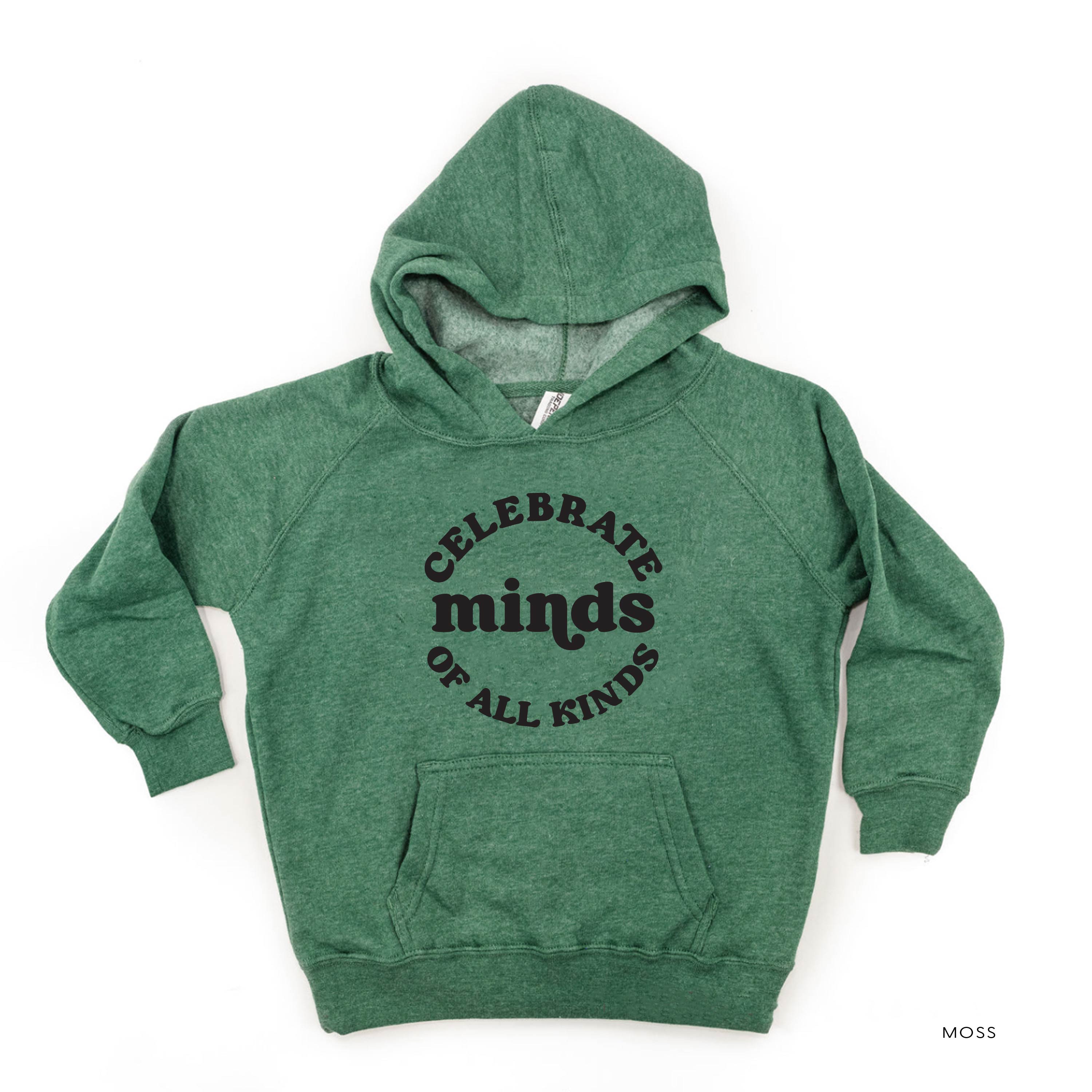 Celebrate Minds of All Kinds - Child Hoodie Little Mama Shirt Shop