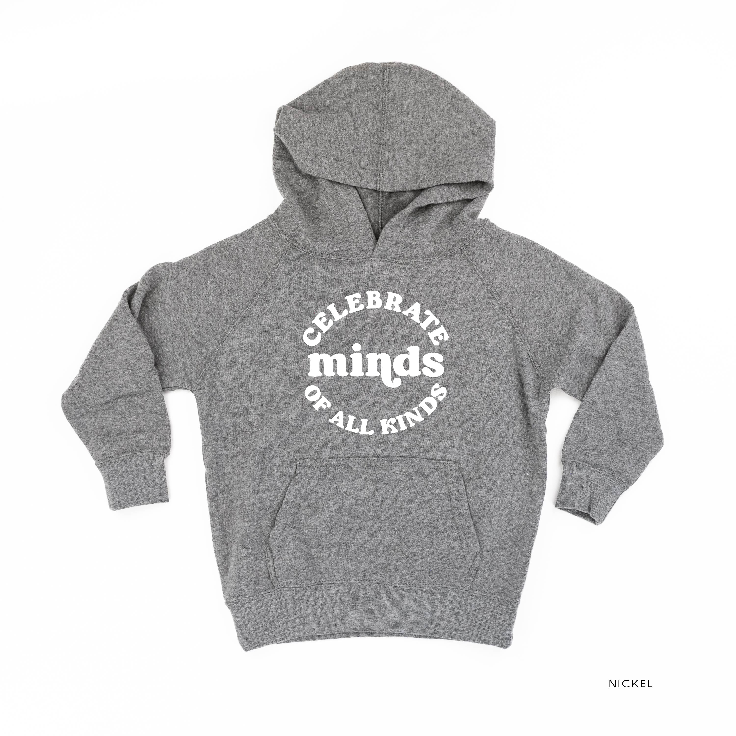 Celebrate Minds of All Kinds - Child Hoodie Little Mama Shirt Shop
