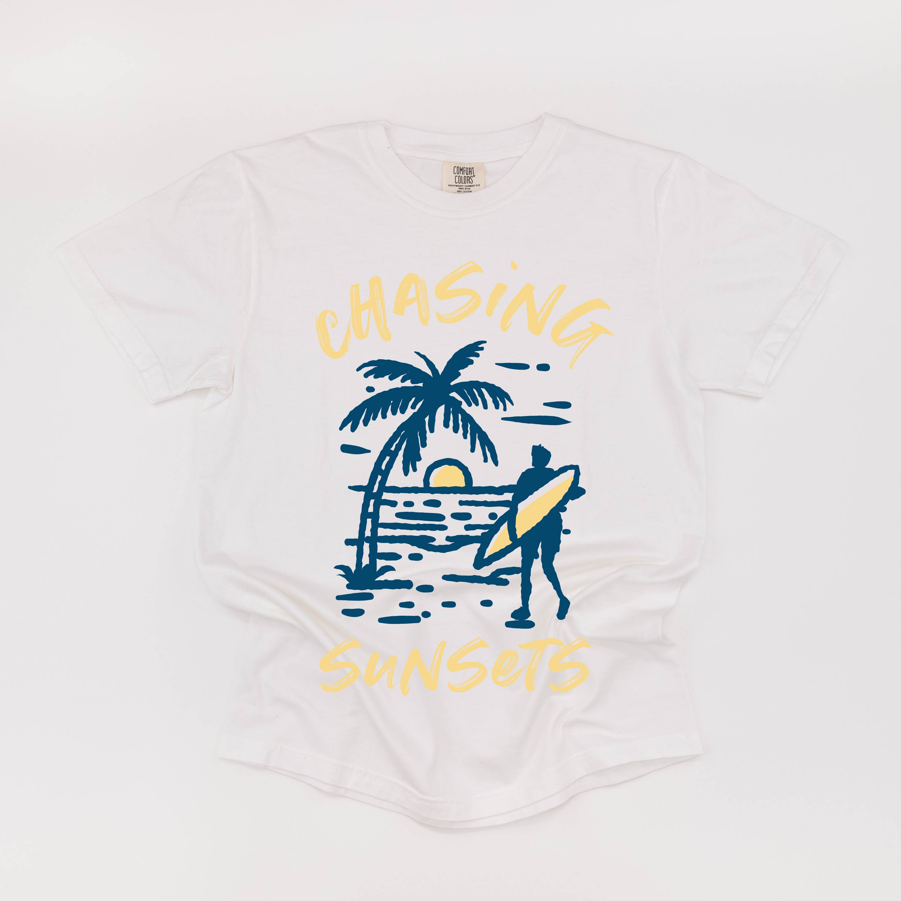 Chasing Sunsets - Comfort Colors Tee Little Mama Shirt Shop