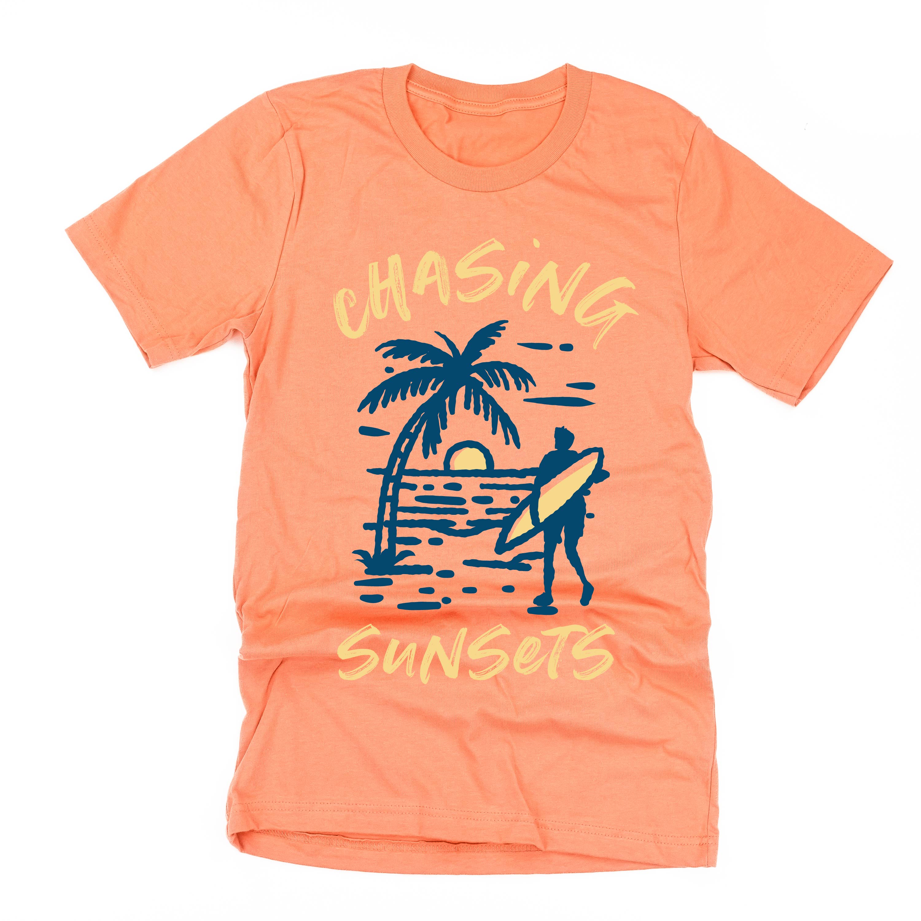 Chasing Sunsets - Unisex Tee Little Mama Shirt Shop