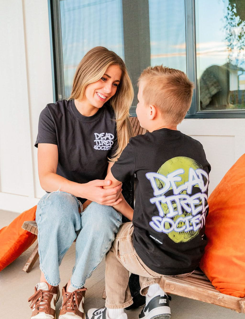 Dead Tired Society Halloween Coordinating Tees | Match with Mom & Dad Halloween Shirt Little Mama Shirt