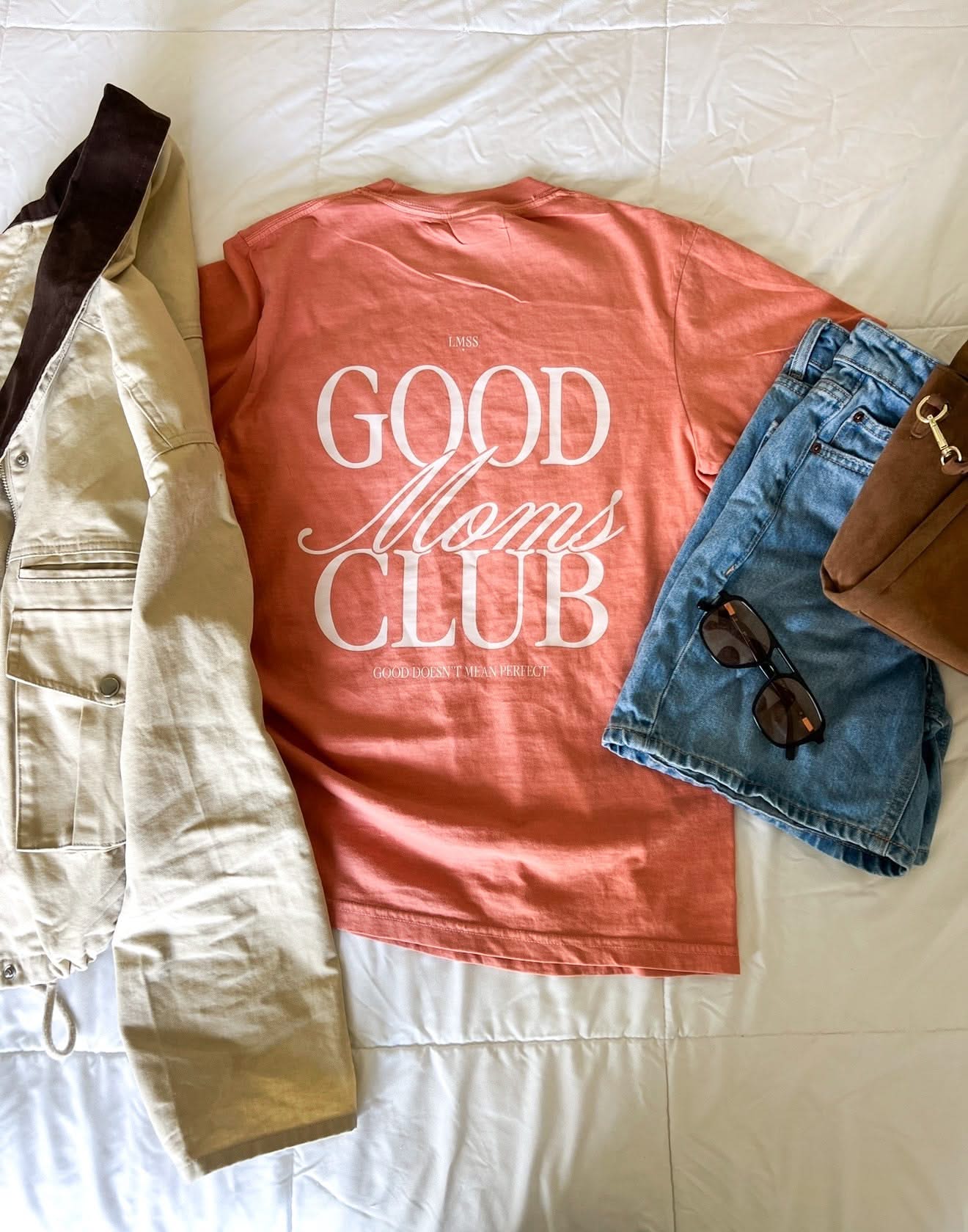 Good Moms Club - Mother's Day 2026 - Comfort Colors Tee Little Mama Shirt
