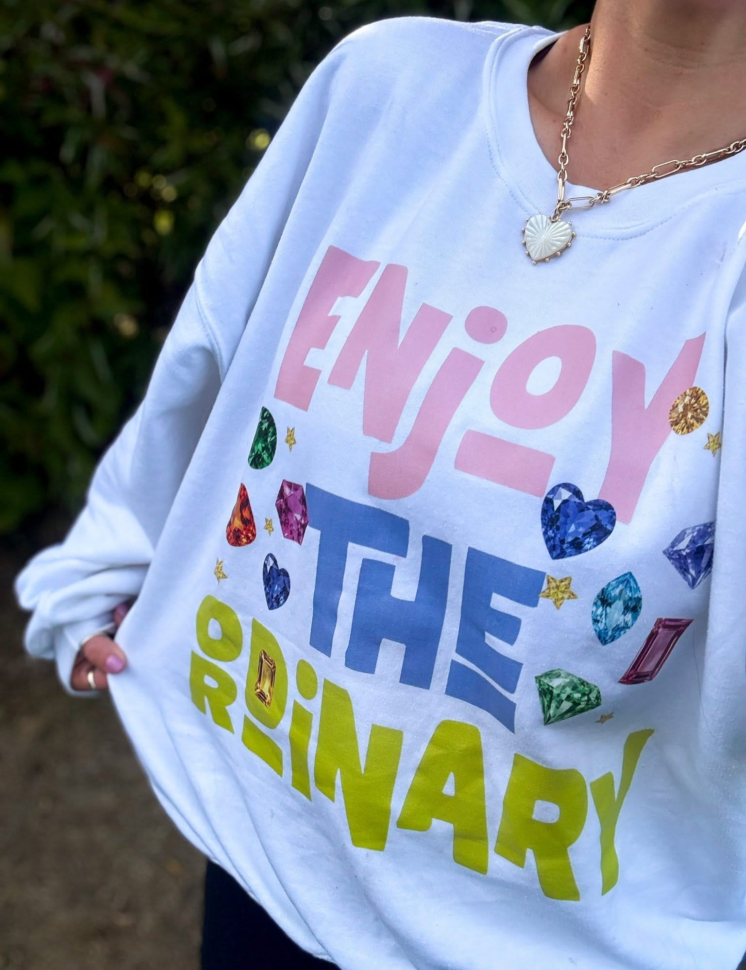 Enjoy the Ordinary | Adult Basic Fleece Little Mama Shirt