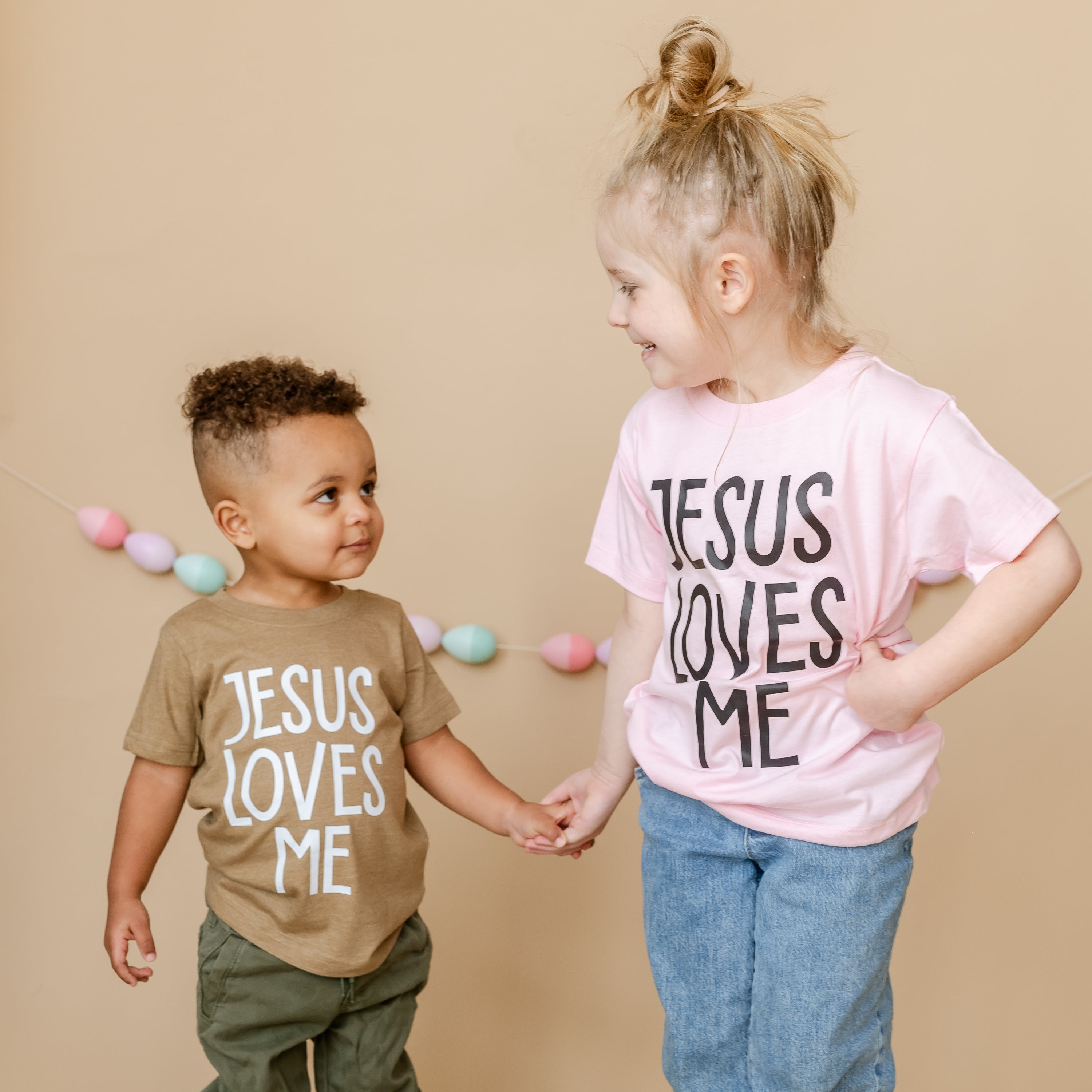 Jesus Loves Me (2025) - Child Tee Little Mama Shirt Shop