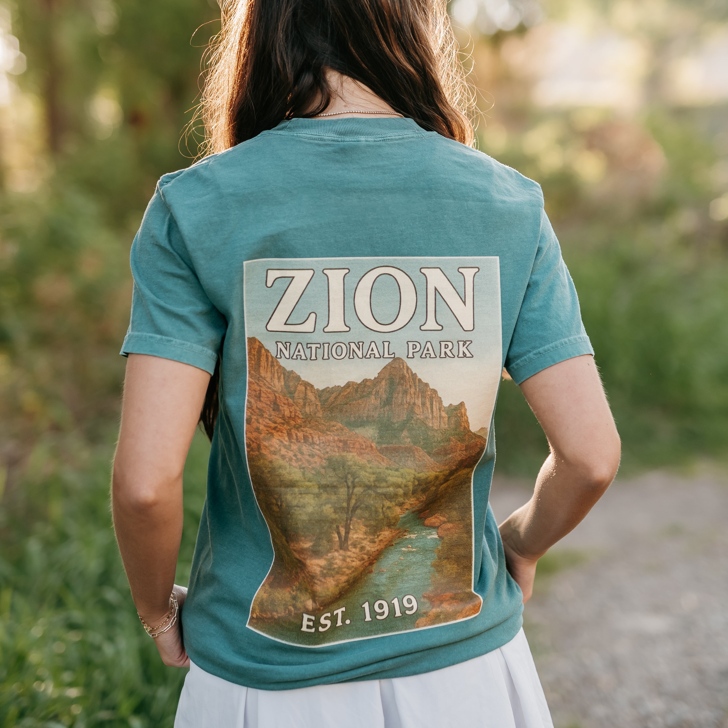 Zion National Park - Weekly Wander #9 - Comfort Colors Tee Little Mama Shirt