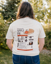 Homemade Apple Pie - Set of 2 Ivory/Natural Tees Little Mama Shirt Shop