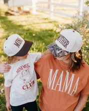 Puff Embroidered Trucker Hat - MOTHER Little Mama Shirt Shop