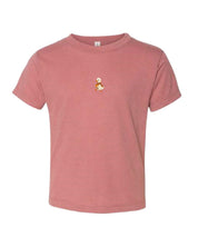 Autumn Duck with Pumpkin | Child Tee | Embroidered Little Mama Shirt