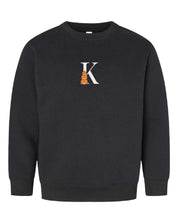 Halloween Initial Child Crewneck Little Mama Shirt