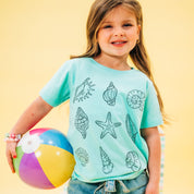 3x3 Seashells - Child Tee Little Mama Shirt Shop