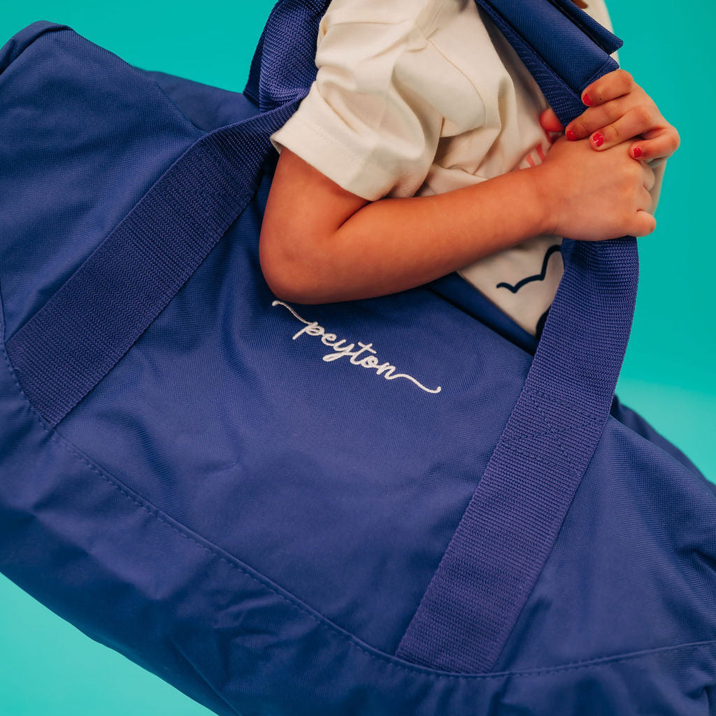 Personalized Weekender Bag Little Mama Shirt
