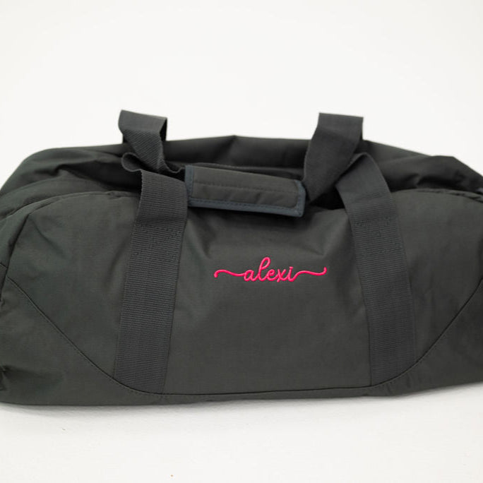 Personalized Weekender Bag Little Mama Shirt