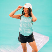 3x3 Seashells - Comfort Colors TANK Little Mama Shirt
