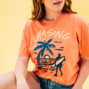 Chasing Sunsets - Comfort Colors Tee Little Mama Shirt Shop