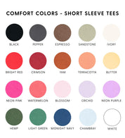 Just Go With The Float - Comfort Colors Tee Little Mama Shirt Shop