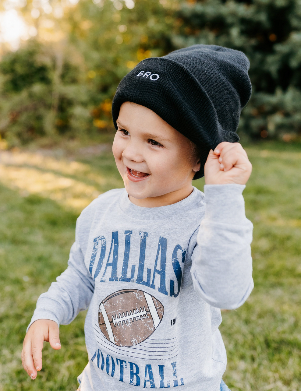 Touchdown Tees - Child LONG SLEEVE Tee Little Mama Shirt Shop