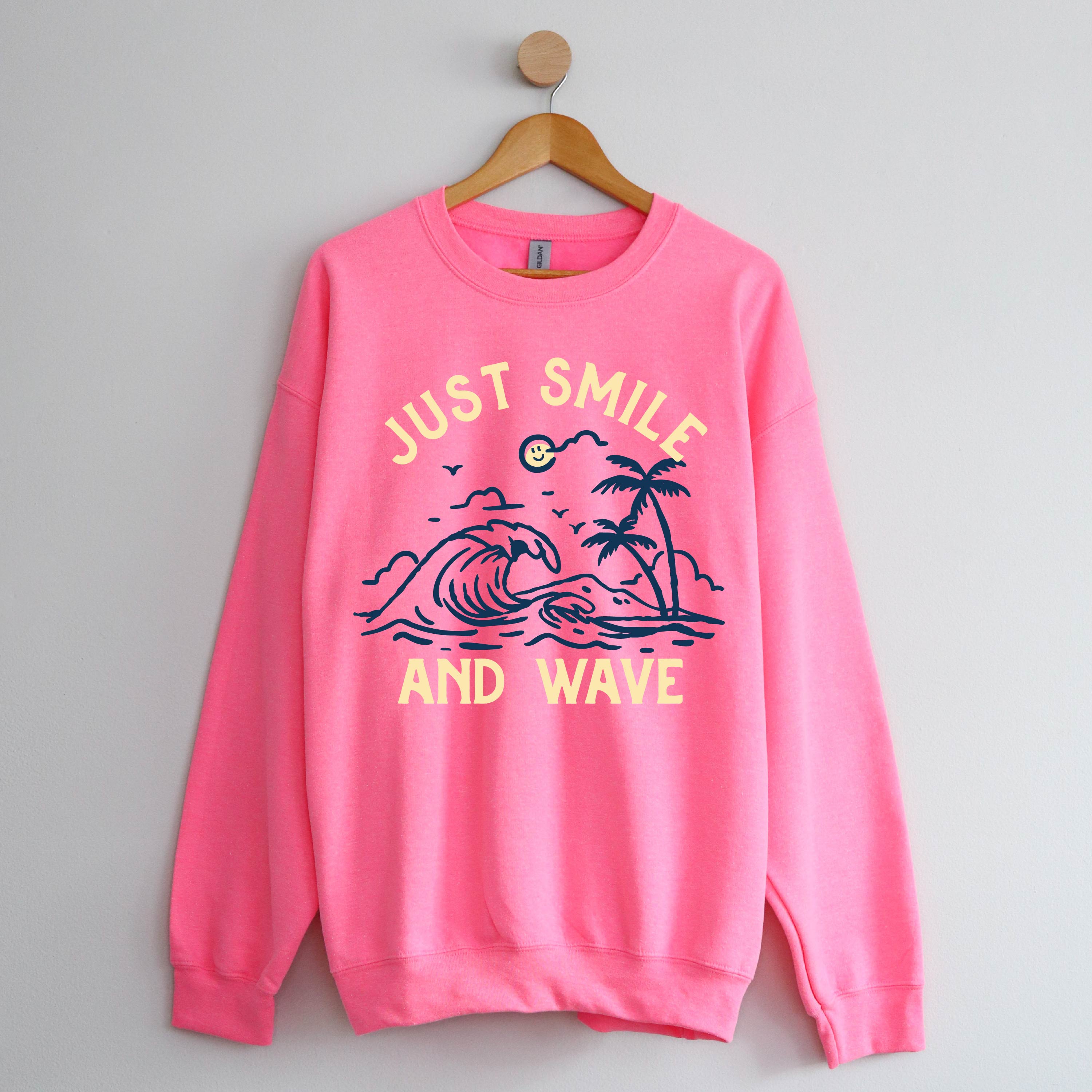 Smile and Wave - BASIC Fleece Little Mama Shirt