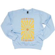 Teach Me To Walk In The Light Of His Love - BASIC Fleece Little Mama Shirt
