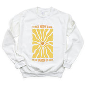 Teach Me To Walk In The Light Of His Love - BASIC Fleece Little Mama Shirt