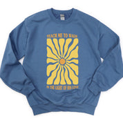 Teach Me To Walk In The Light Of His Love - BASIC Fleece Little Mama Shirt