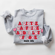 A Little Caffeine And A Lot Of Love - BASIC Fleece Little Mama Shirt