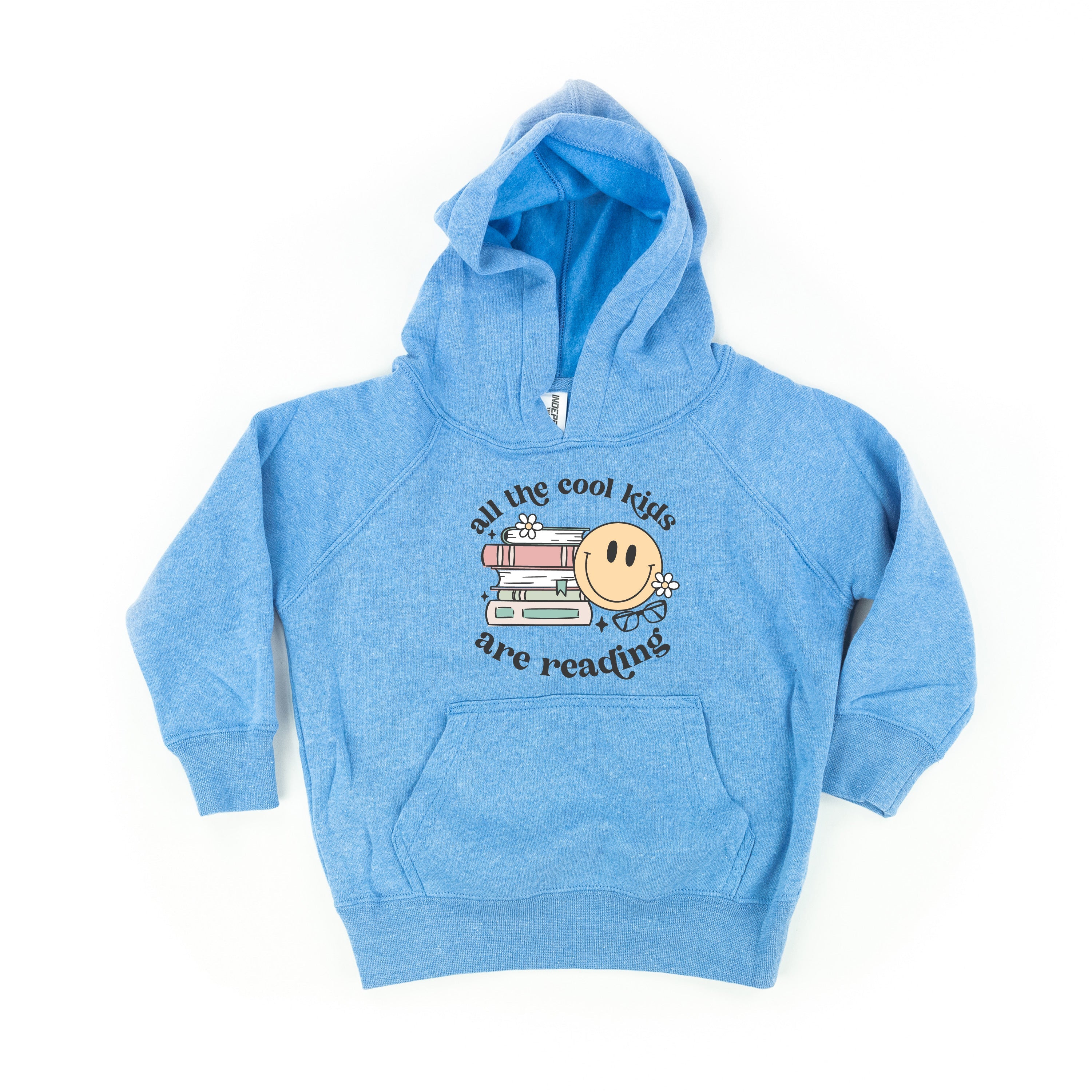 All the Cool Kids Are Reading - Child Hoodie Little Mama Shirt