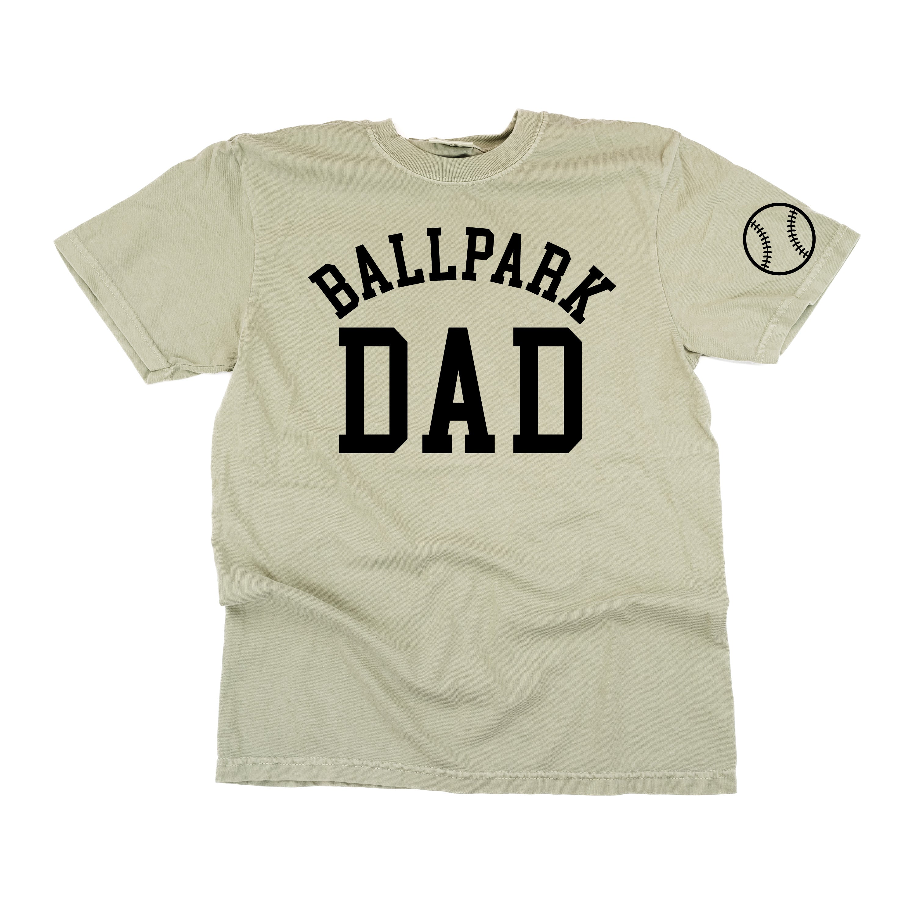 Ballpark Dad (sd) - Comfort Colors Tee Little Mama Shirt Shop