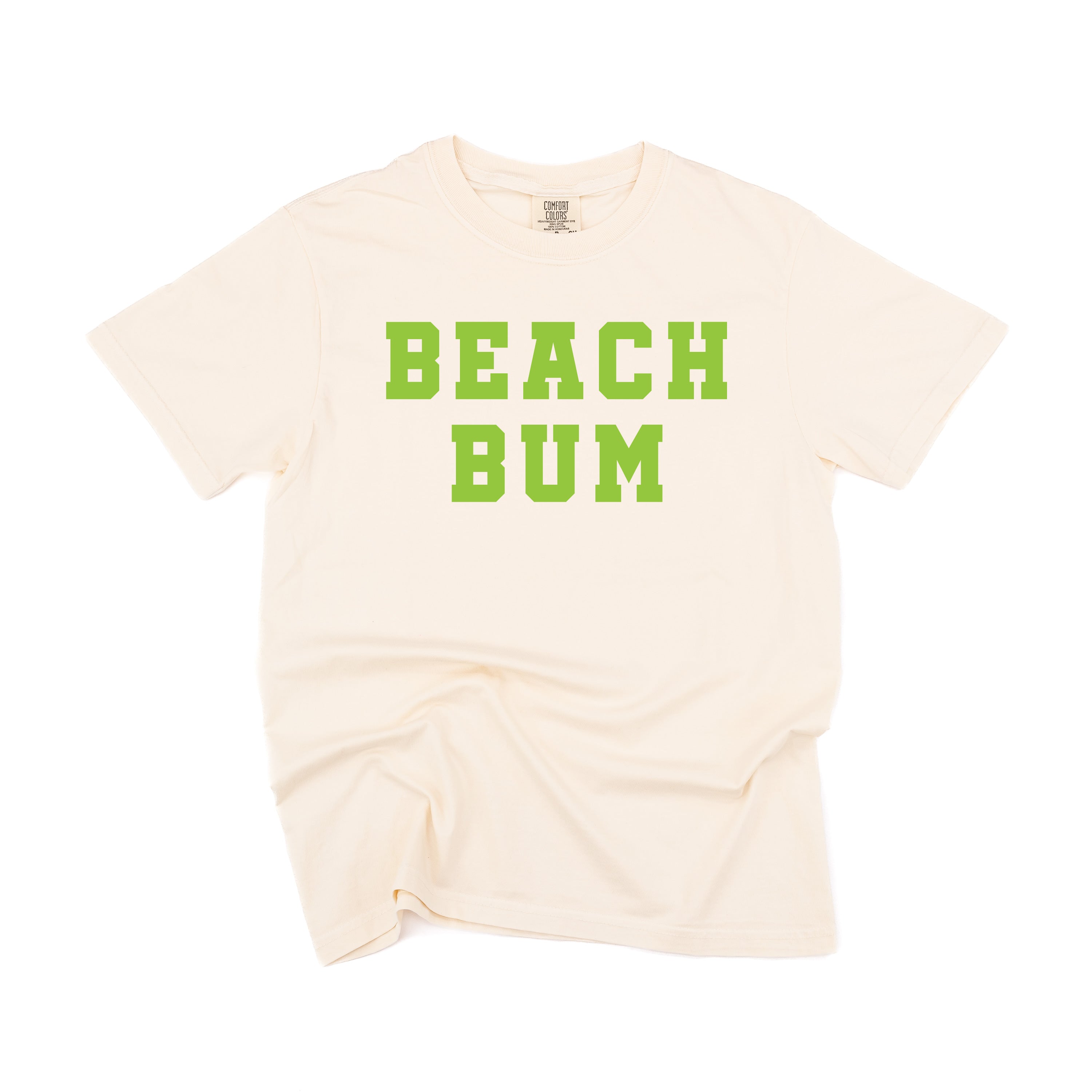  Ocean Sunset (back) - Comfort Colors Tee Little Mama Shirt Shop