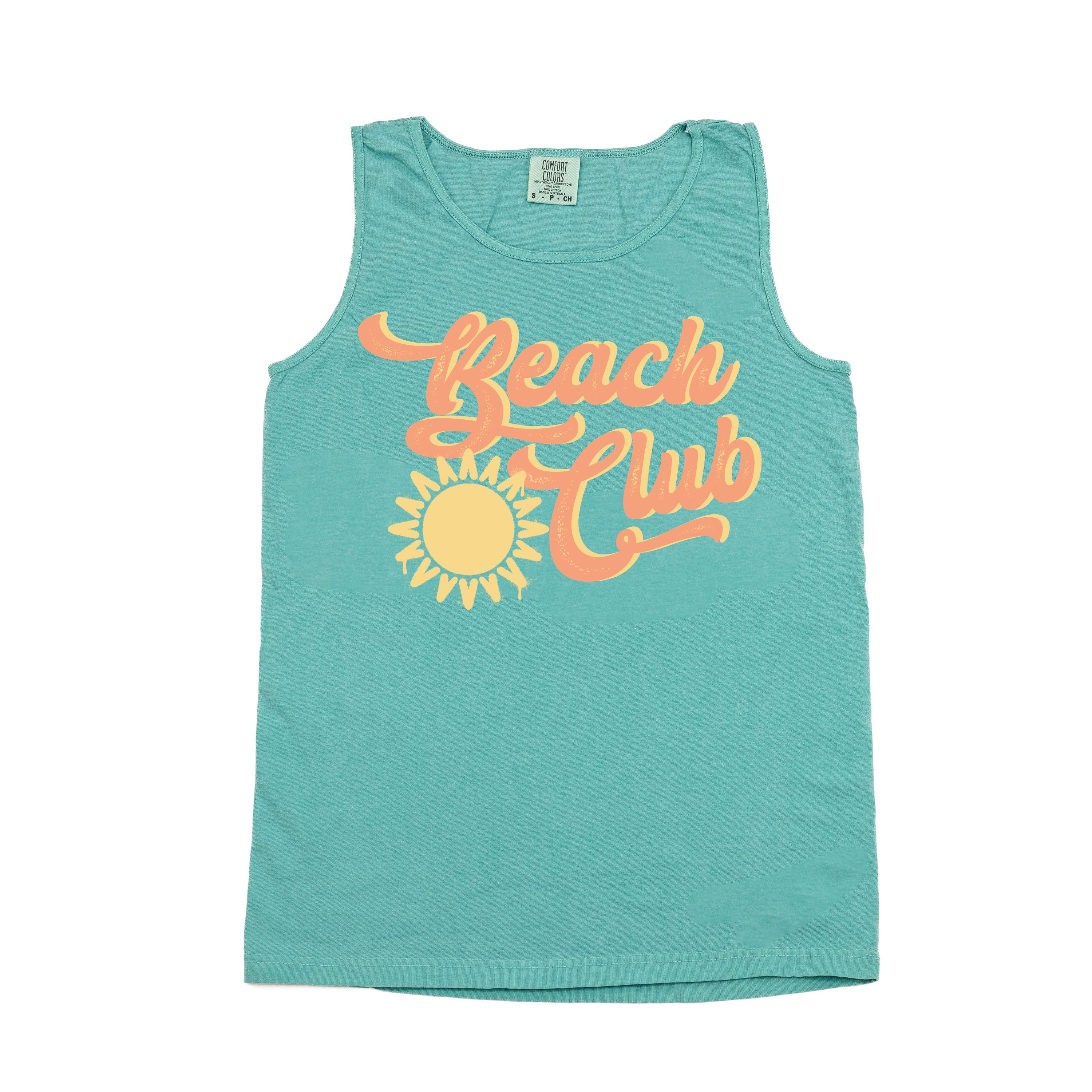 Beach Club - Comfort Colors TANK Little Mama Shirt