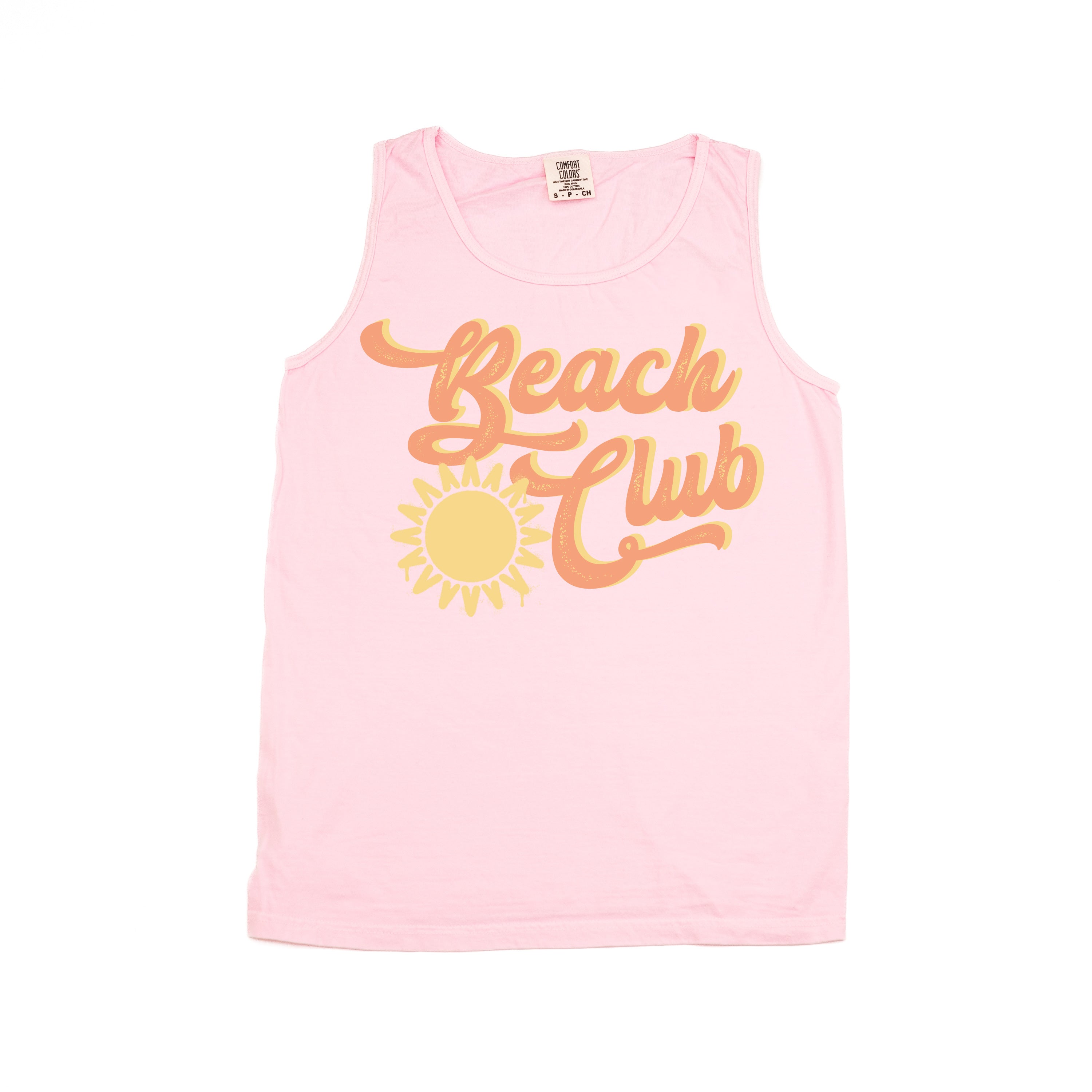 Beach Club - Comfort Colors TANK Little Mama Shirt