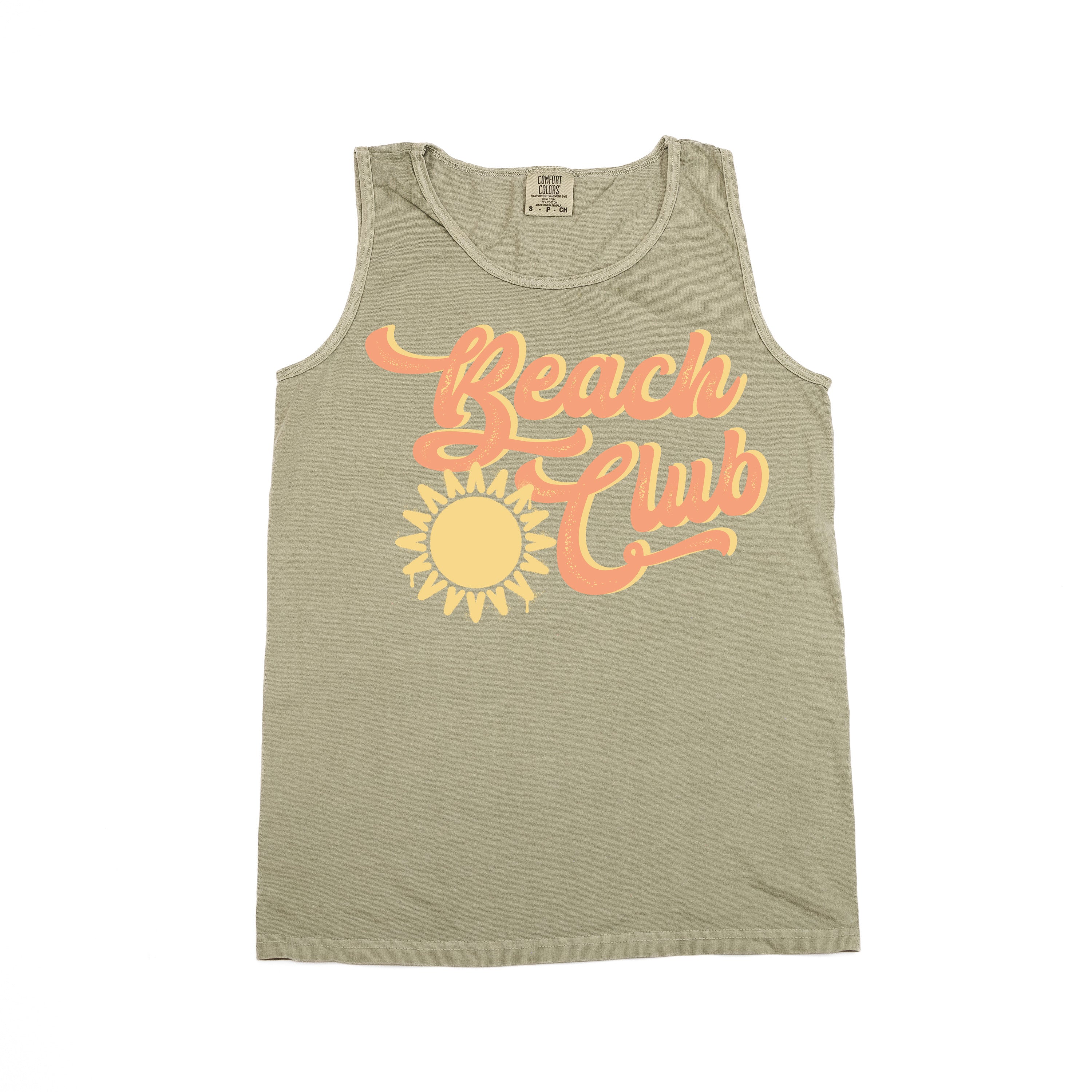 Beach Club - Comfort Colors TANK Little Mama Shirt