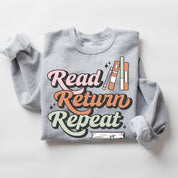 Read Return Repeat - BASIC FLEECE CREWNECK Little Mama Shirt