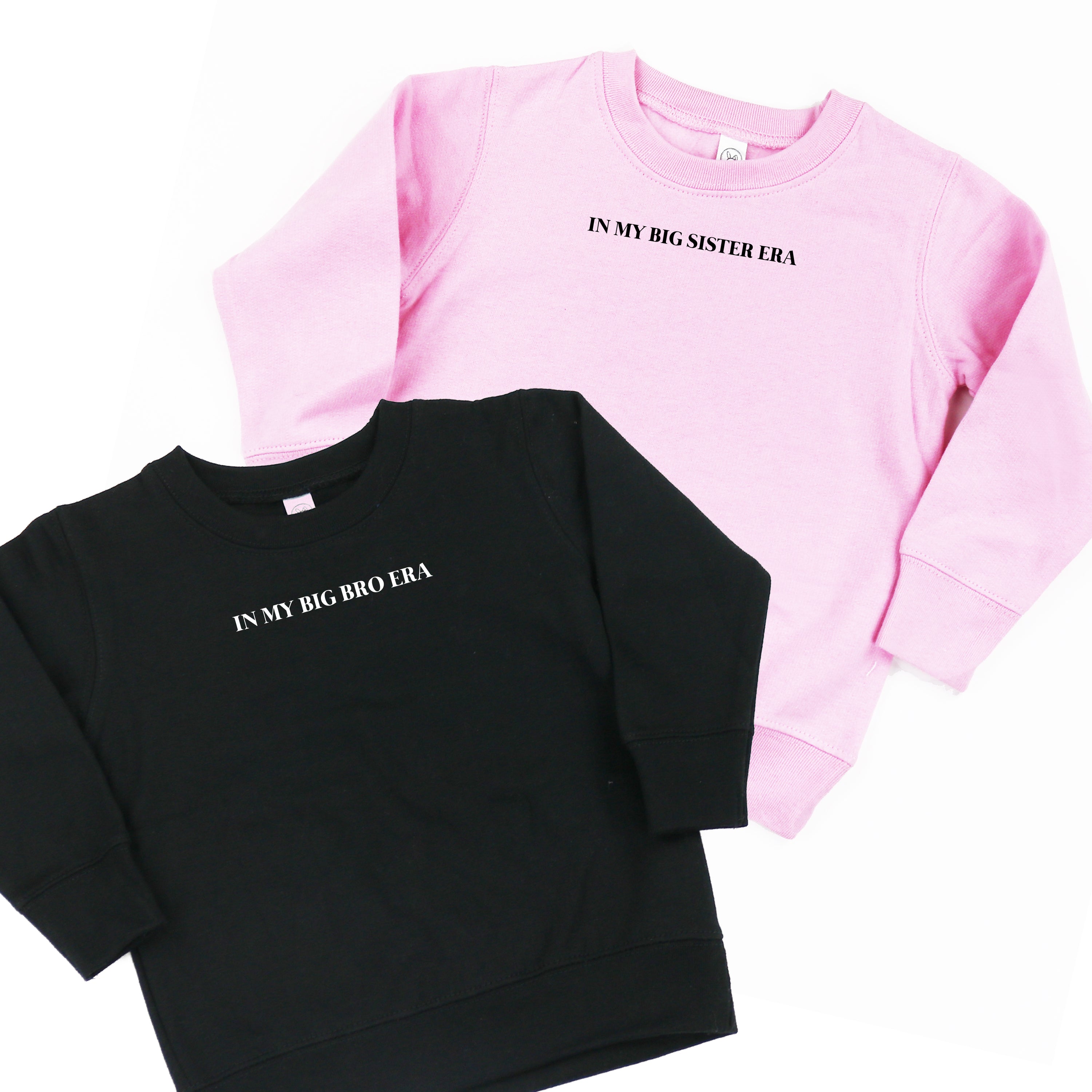 CUSTOM EMBROIDERED CHILD SWEATER - "IN MY ___ ERA" - (Tone on Tone Embroidery) Little Mama Shirt Shop