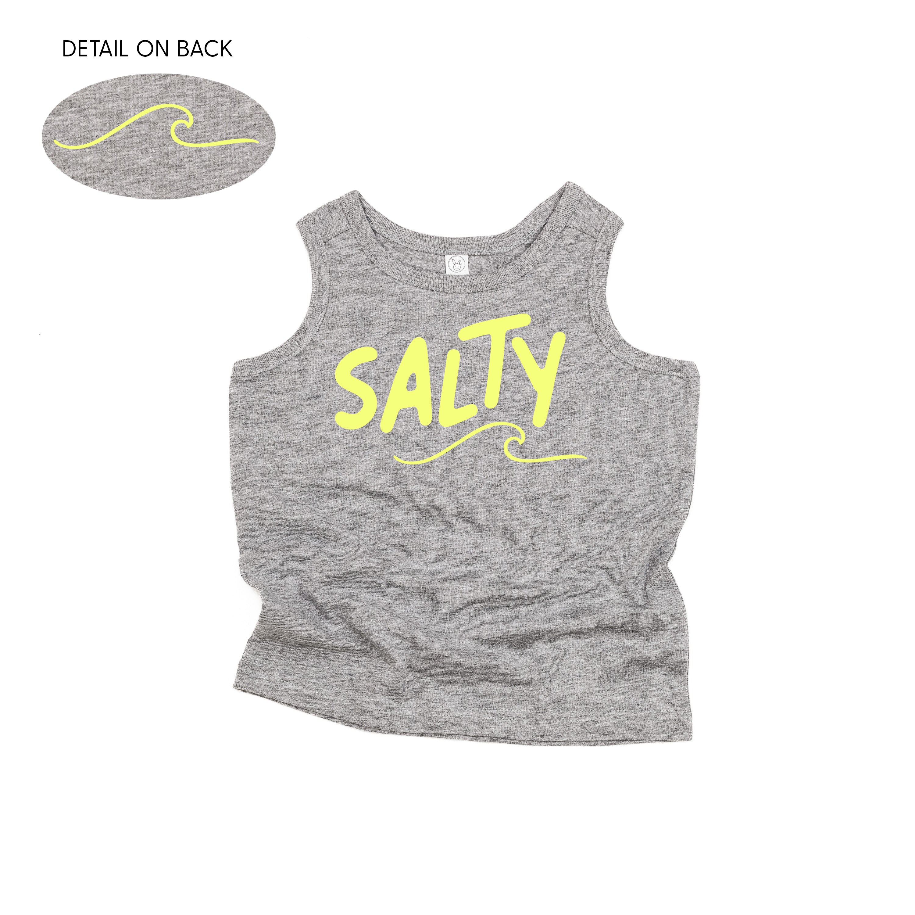  Wave (f&bd) - Child TANK Little Mama Shirt Shop