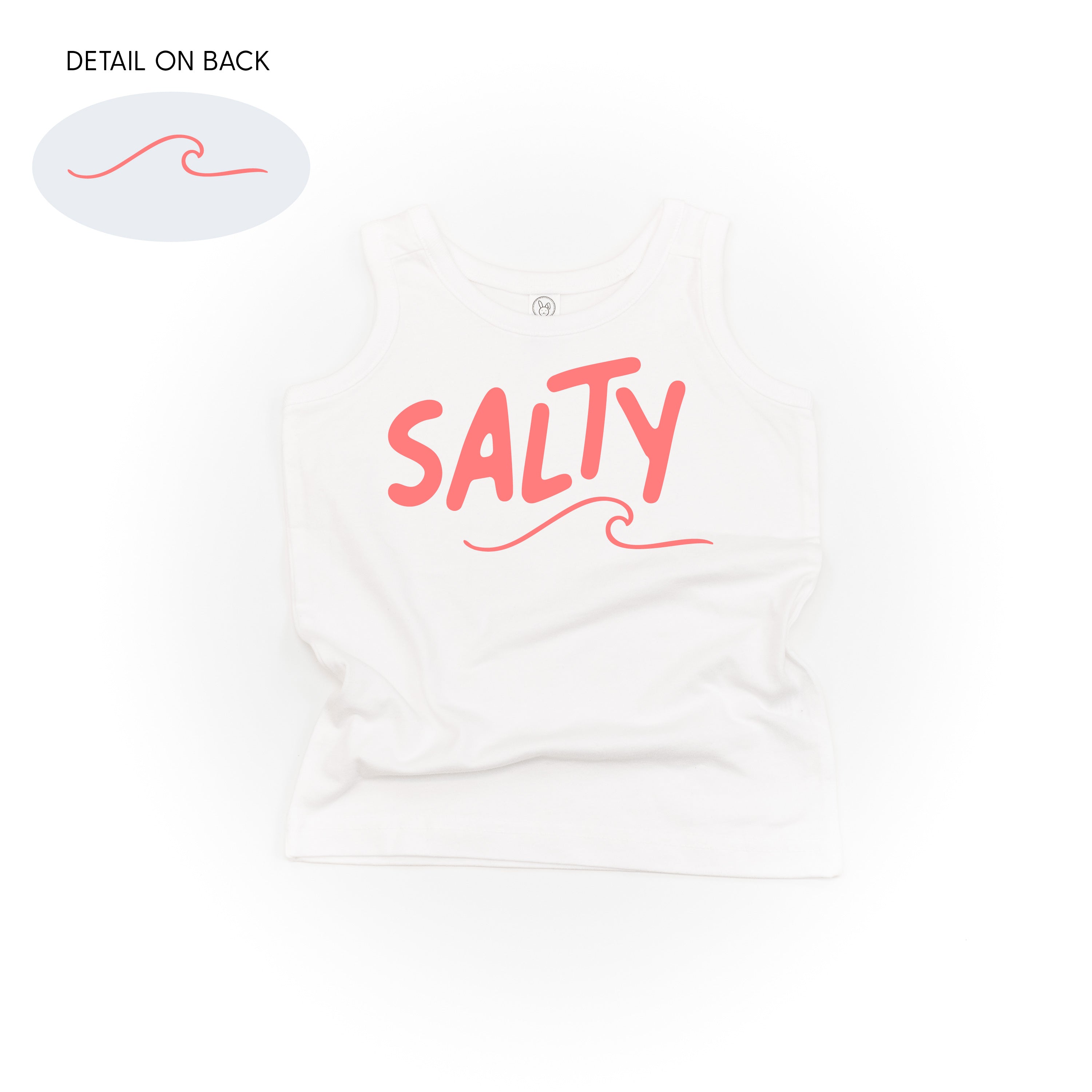  Wave (f&bd) - Child TANK Little Mama Shirt Shop