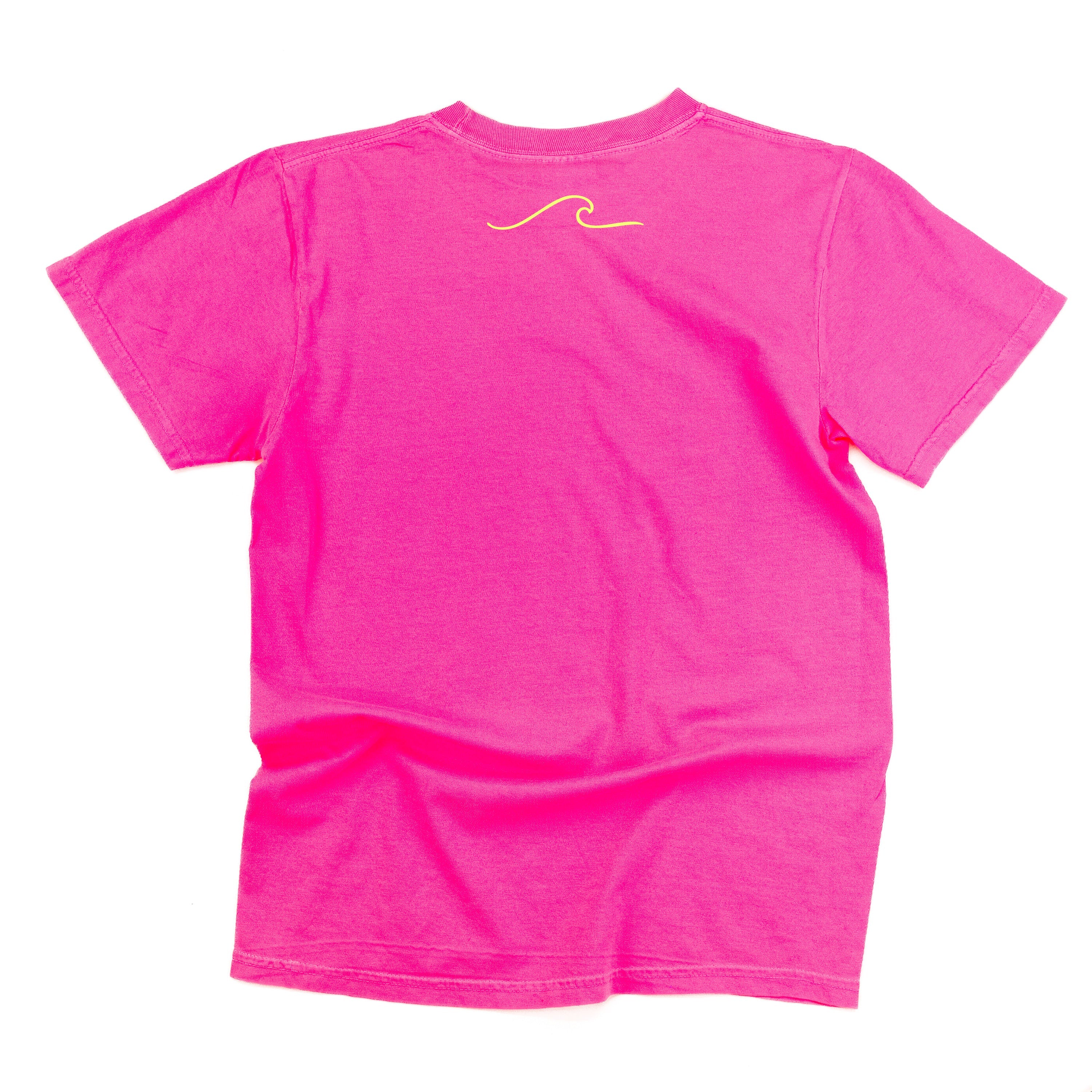 Salty w/ Wave (f&bd) - Comfort Colors Tee Little Mama Shirt Shop