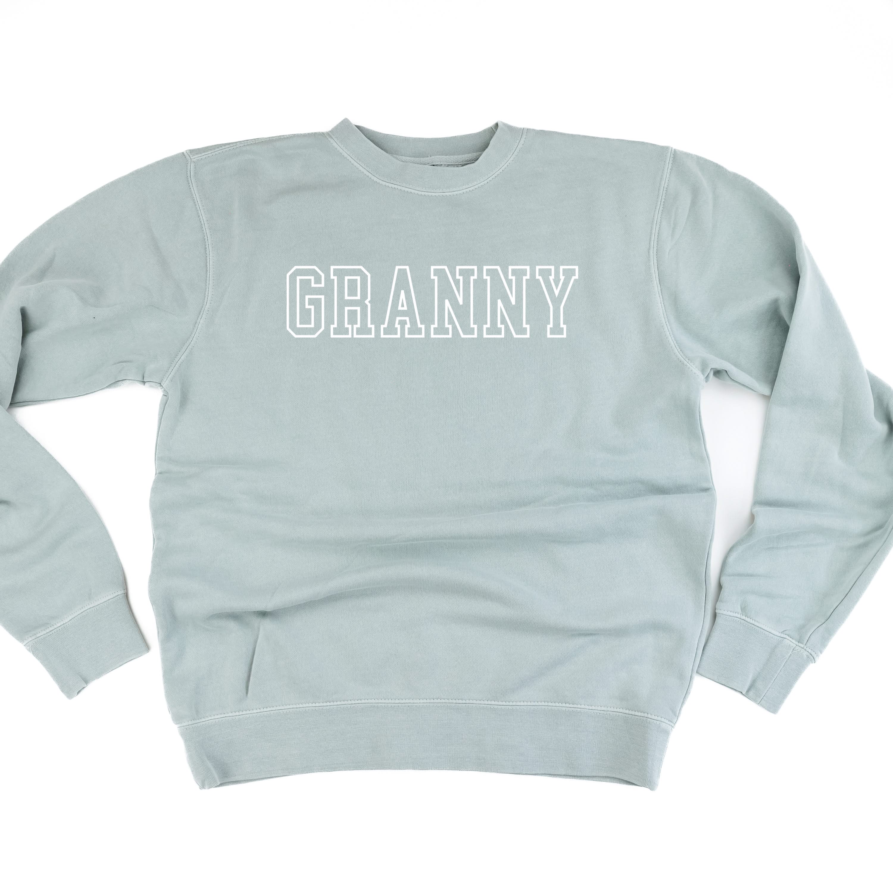 Embroidered PIGMENT Crewneck - OUTLINE NAME