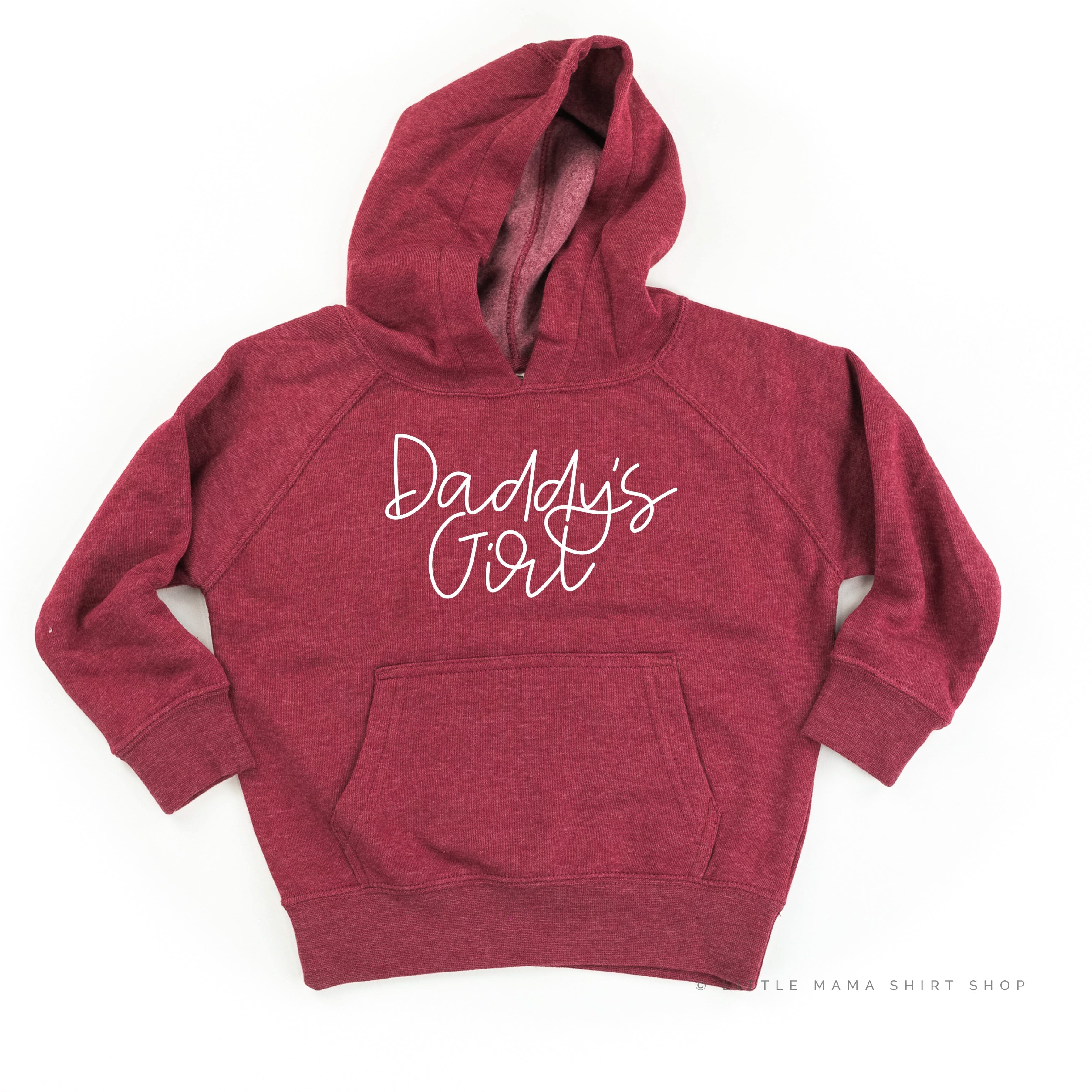 Daddy's Girl - Cursive - Child Hoodie Little Mama Shirt