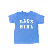 DAD'S GIRL - VARSITY - Short Sleeve Child Shirt Little Mama Shirt Shop