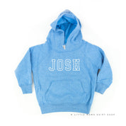 CUSTOM EMBROIDERED OUTLINE NAME - CHILD HOODIE
