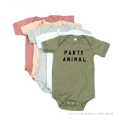 Party Animal - Block Font - Child Tee Little Mama Shirt Shop