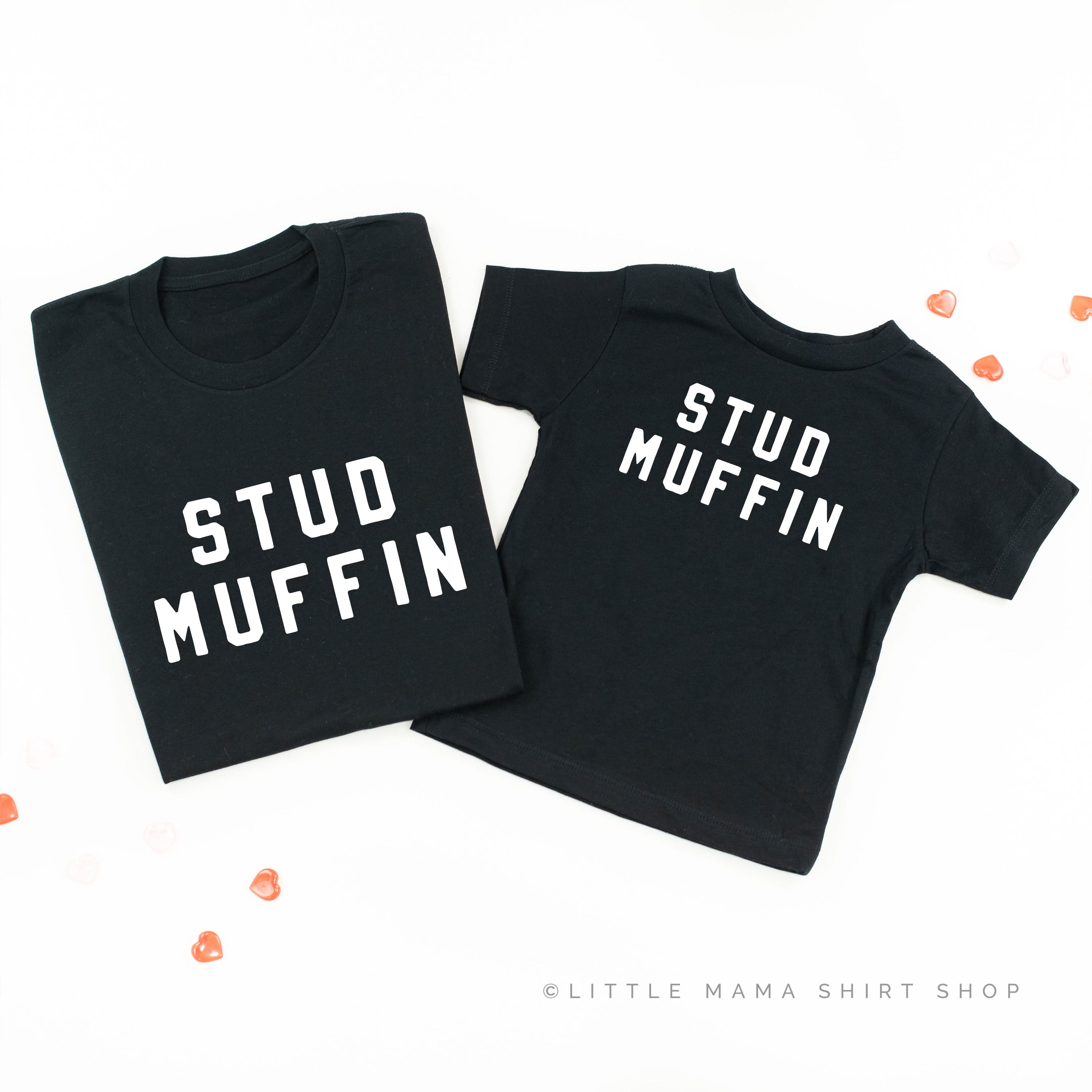 Stud Muffin - Set of 2 Tees Little Mama Shirt Shop